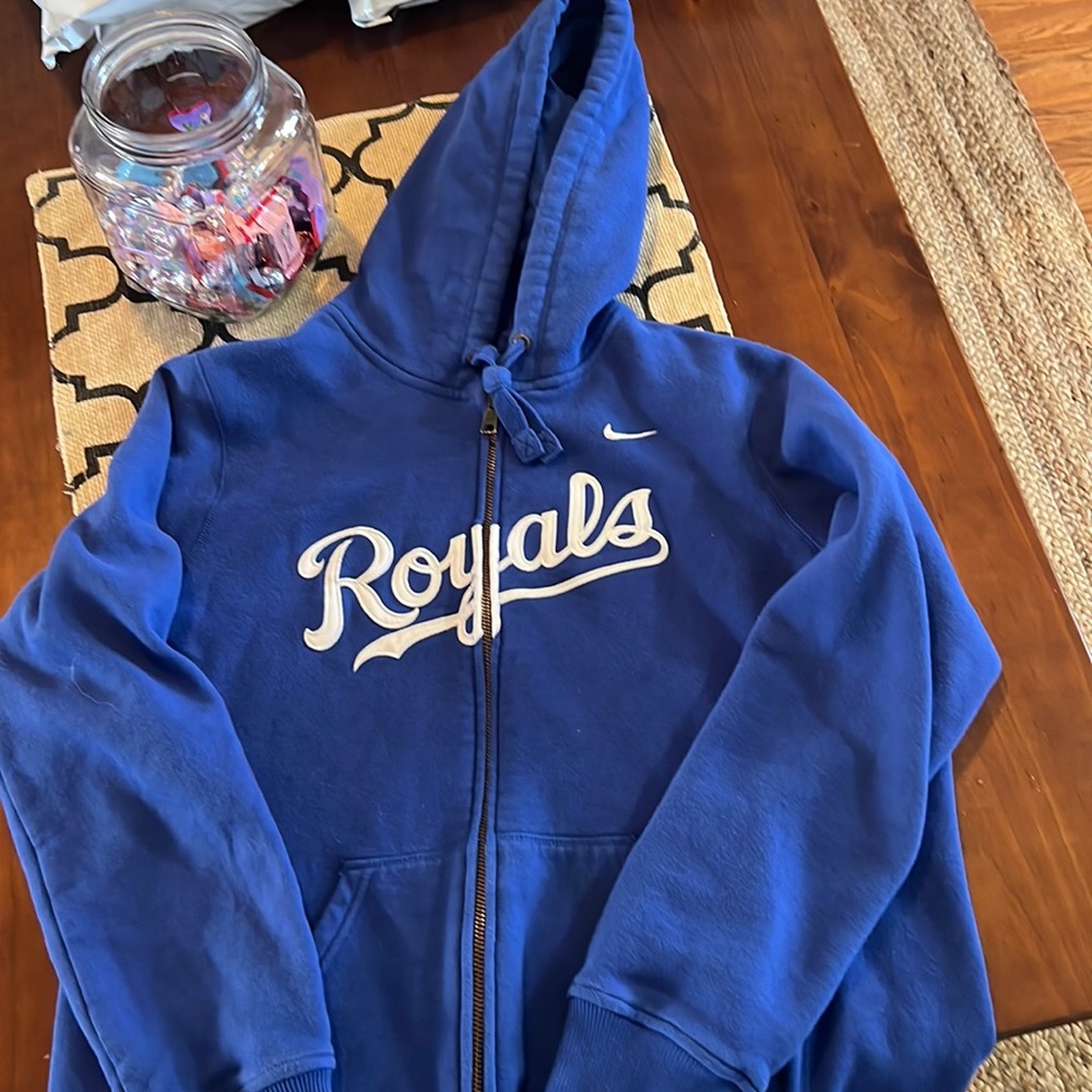 Kansas City Royals lightly worn zip up jacket